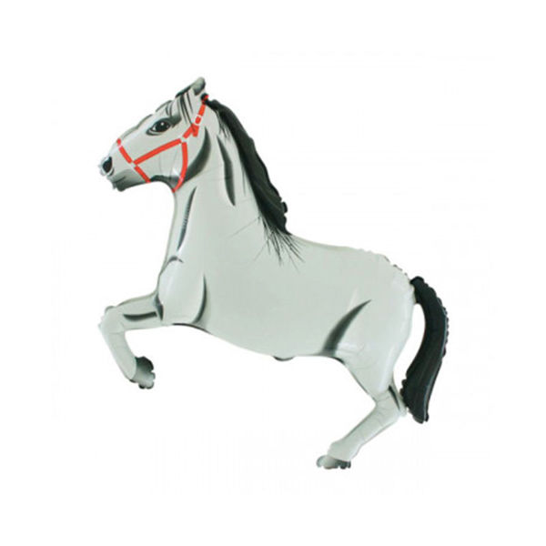 Immagine di Palloncino Super Shape 110 cm Cavallo Bianco