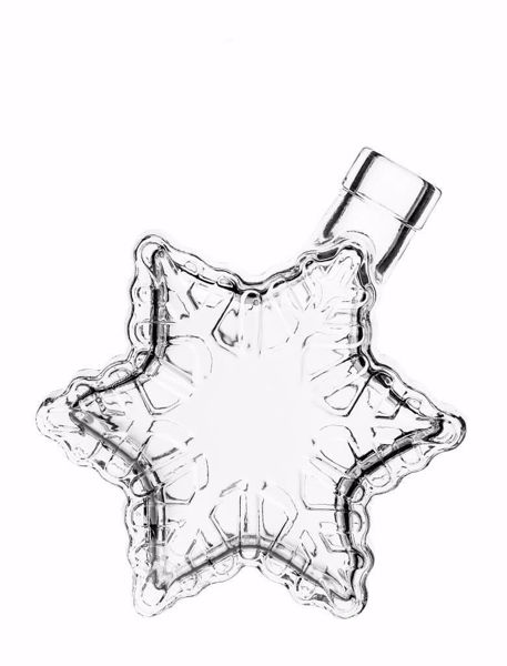Immagine di Bottiglia in vetro Fiocco di neve 200 cc altezza 15 cm