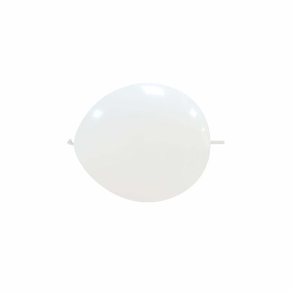Immagine di Palloncini Link Balloon 5'' 13 cm Bianchi 100 pezzi