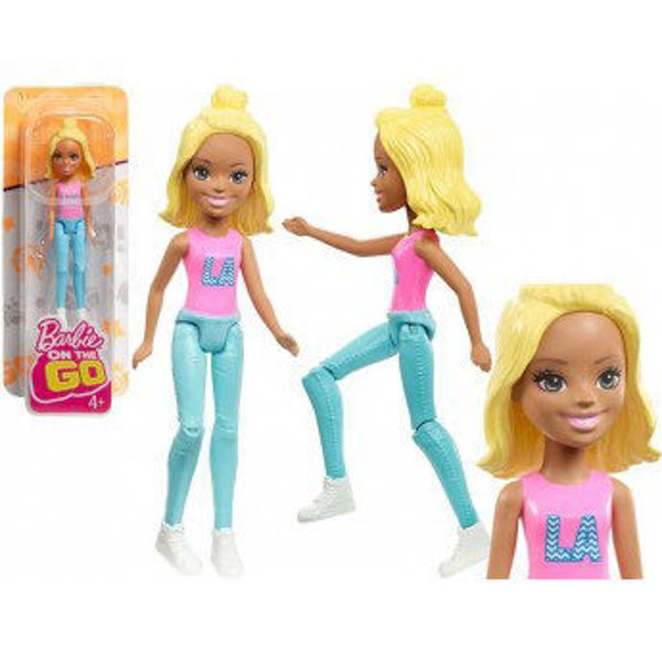 Immagine di Barbie On The Go - Bambola Movibile 10 cm