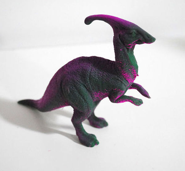Immagine di Cake Topper Dinosauro - circa 11 cm - Parasauro