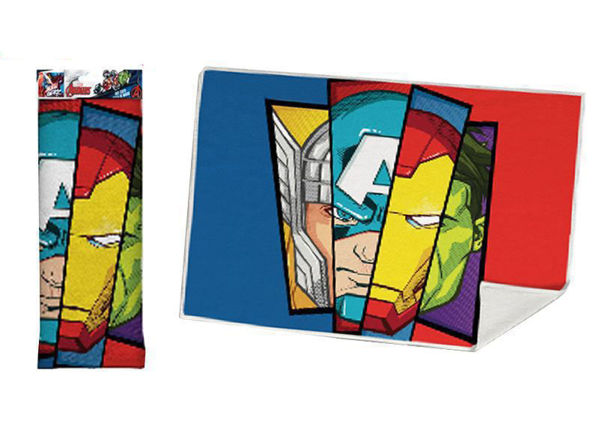 Tovaglietta Avengers Ripiegabile in Silicone 44x30cm Merenda Colazione  supereroi