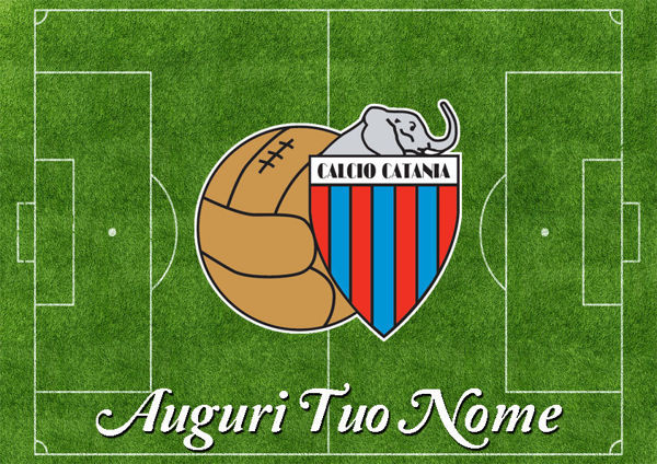 Immagine di Cialda per Torta in Ostia o Zucchero - Campo Calcio Catania (campo024)