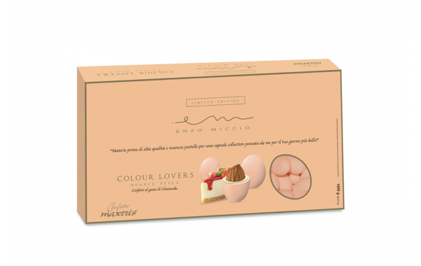 Confetti Enzo Miccio Nuance Pesca Maxtris 1 kg confetti mandorla cheesecake
