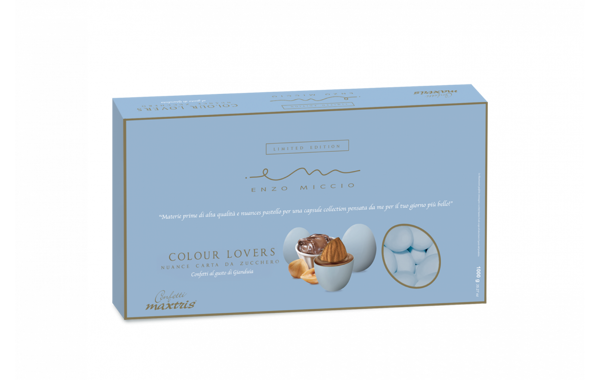 Confetti Enzo Miccio Nuance Carta da Zucchero Maxtris 1 kg confetti mandorla gianduia