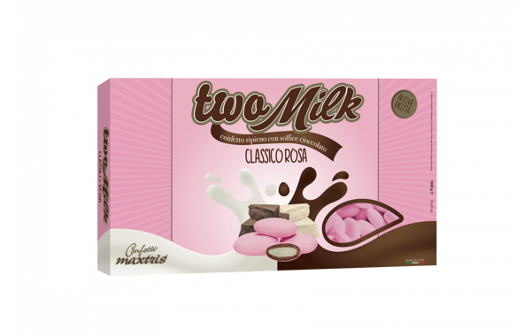 Immagine di Confetti Two Milk Classico Rosa 1 kg