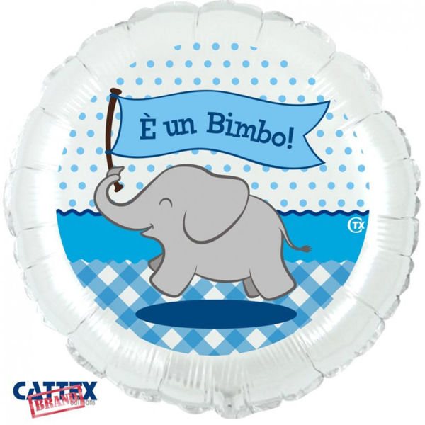 palloncino mylar è un bimbo 45 cm foil baby shower nascita decorazioni