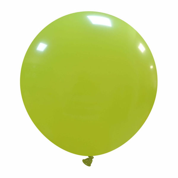 Immagine di 5 Palloncini in Lattice Verde Mela 19" 48 cm