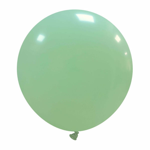 Immagine di 5 Palloncini in Lattice Verde Menta 19" 48 cm