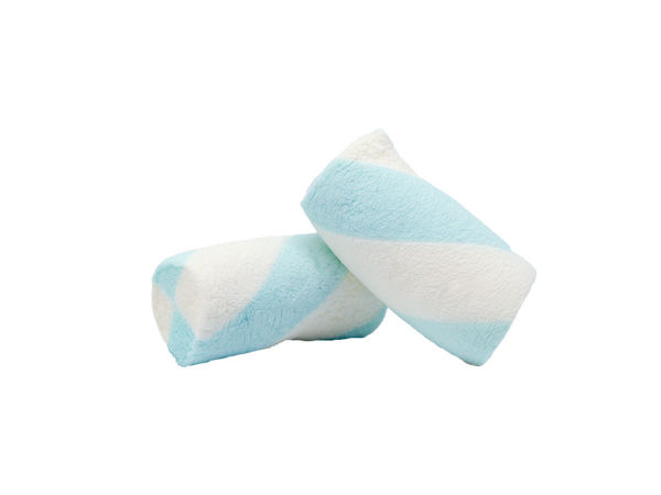 Immagine di Marshmallow Estruso Tubo Bianco Azzuro 1 kg