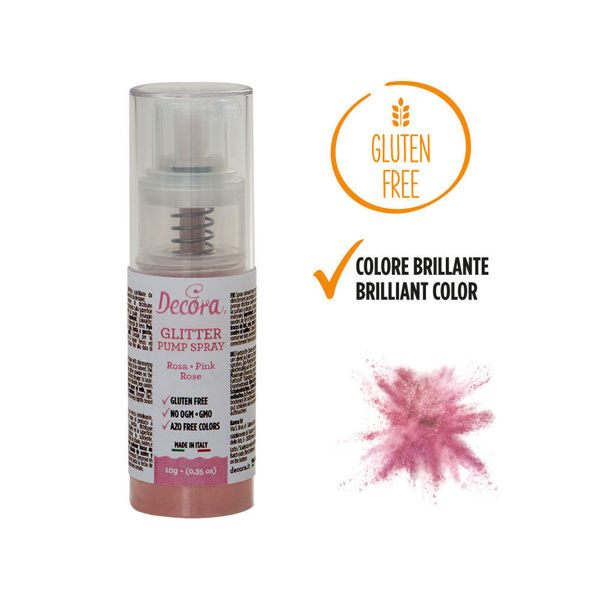 Immagine di Spray Colorante Pump Glitterato Rosa 10 grammi