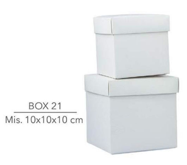 10 pz scatole per macarons trasparenti fondo bianco