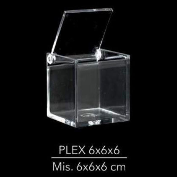 Immagine di Scatole in Plexiglas Cubo 6x6x6 cm 10 pezzi