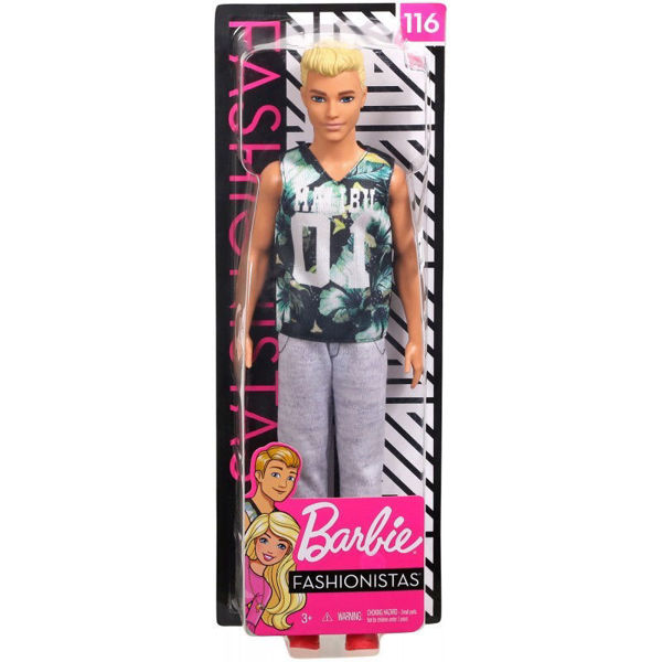 Immagine di Barbie Bambola Ken 30 cm Fashionistas - 116
