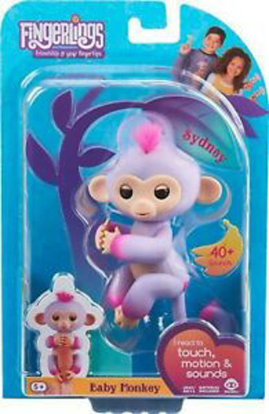 Immagine di Fingerlings - Scimmietta Viola e Rosa - baby Monkey