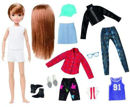 Immagine di Mattel - Playset Bambola Bambino Bambina capelli castano