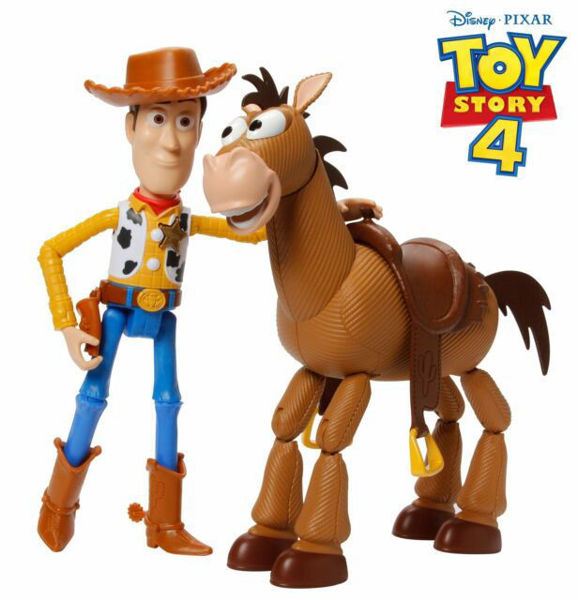 Immagine di Mattel Personaggio Toy Story 4 Woody e Bullseye