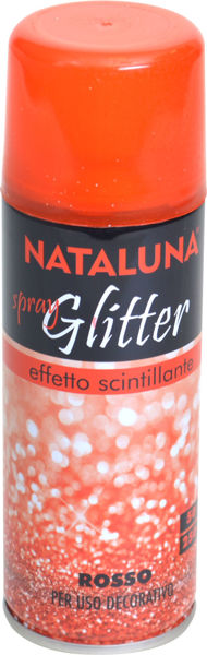 Immagine di Bomboletta Spray Glitter 250 ml Rosso