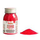 Immagine di Zucchero Glitterato 100 grammi Rosso