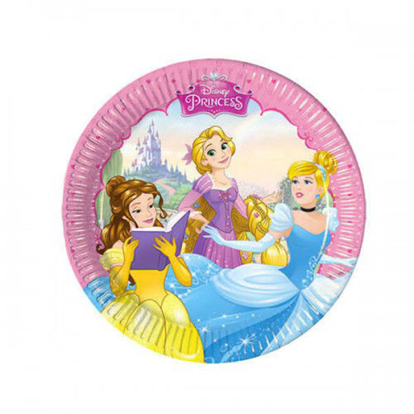Immagine di Piatti Principesse Dreaming Disney 19,5 cm 8 pezzi