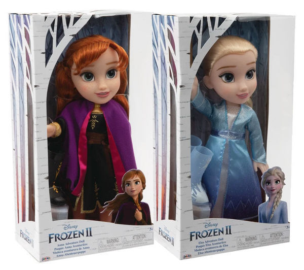 Immagine di Frozen 2 Anna & Elsa - Personaggio Elsa 35 cm