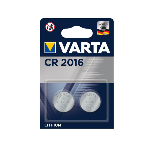 Immagine di Varta Batteria Lithium CR 2016 2 pezzi