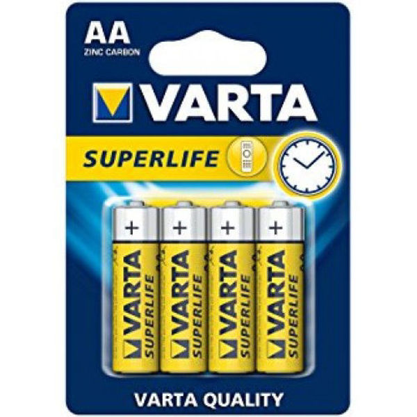 Immagine di 4 Batterie Stilo AA -  Varta Superlife