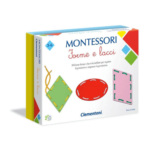 Immagine di Clementoni Montessori Forme e Lacci