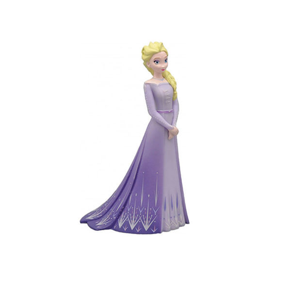 Cake Topper Frozen 2 Elsa abito viola