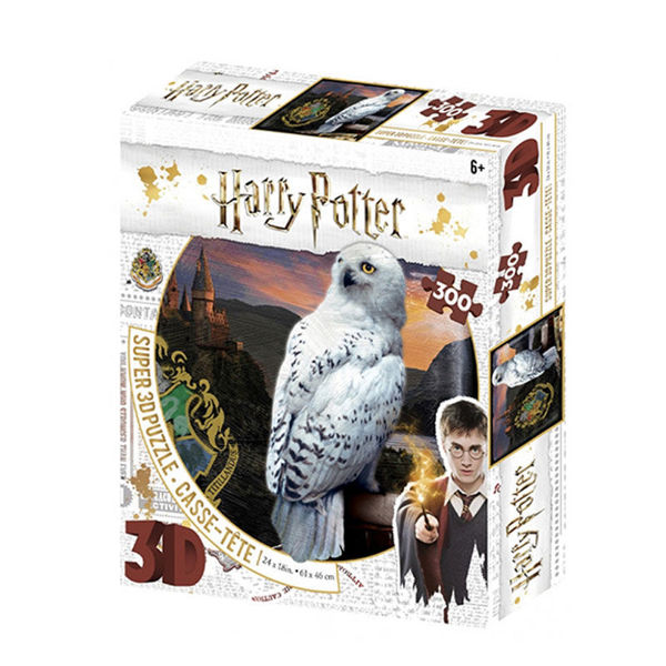 Puzzle lenticolare 500 pezzi Harry Potter Edvige