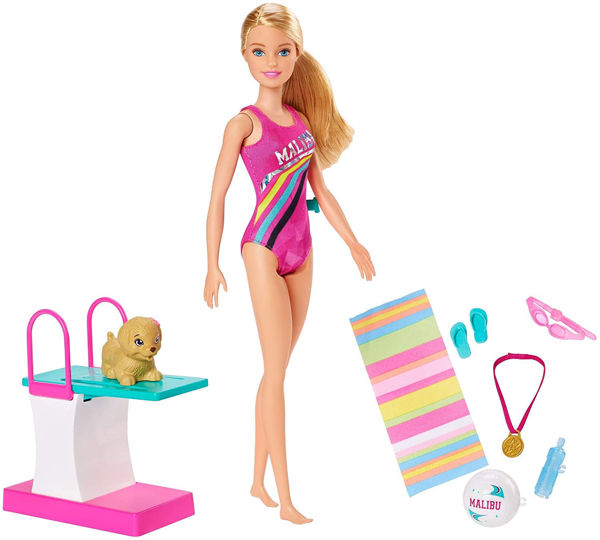 toys one Barbie Nuotatrice