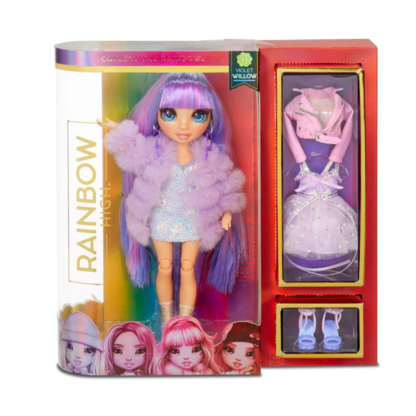 Rainbow High Violet Fashion doll