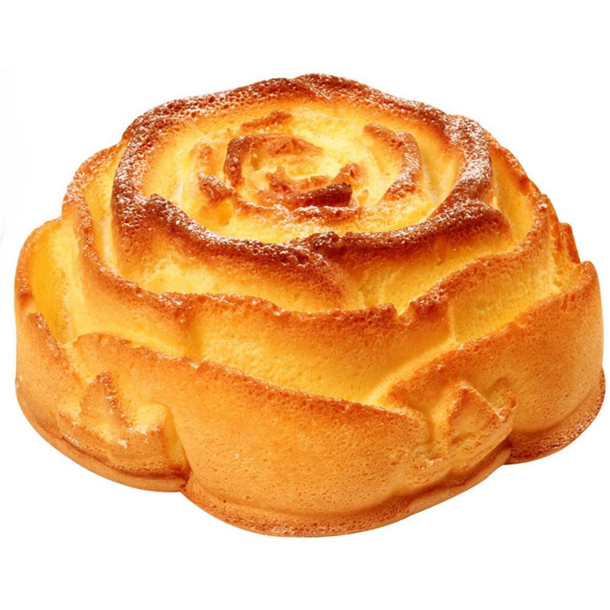 Teglia Rettangolare Per Polpettone Con Griglia - Stampo In Acciaio Al Carbonio Antiaderente (Oro Rosa) - 2