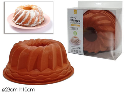 Partycolare- Stampo in Silicone Tonde per Crostata diametro 26 cm altezza 3  cm