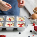 Stampo 8 Mini Plumcake 9,5x6,3 cm altezza 3,6 cm