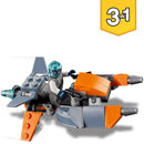 Lego Creator Cyber-drone