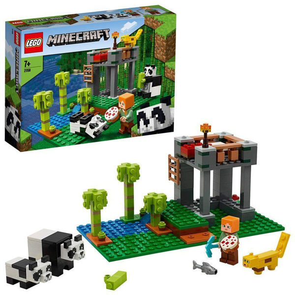 Lego Minecraft L’allevamento di panda