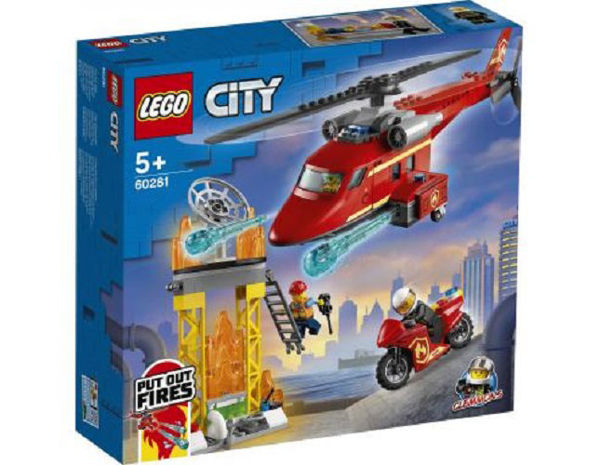 Lego City Elicottero antincendio
