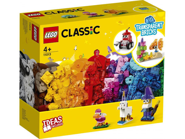 Lego Classic Mattoncini trasparenti creativi	