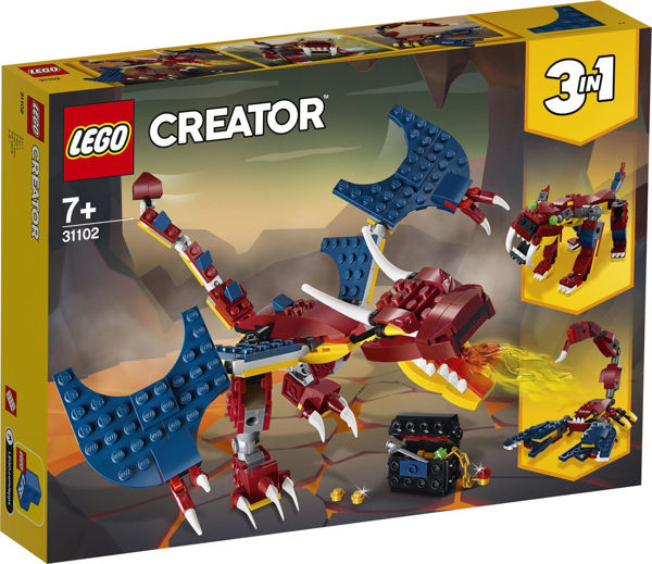 Lego Creator Drago del fuoco	