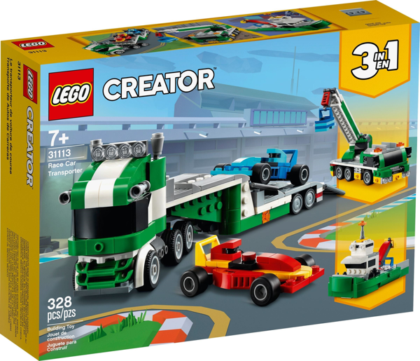 Lego Creator Trasportatore di auto da corsa	