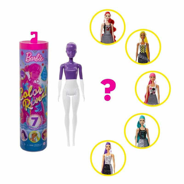 Barbie Color Reveal Color Block Series