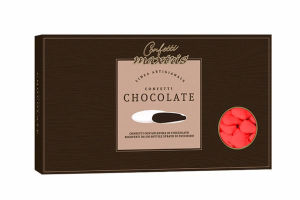 Confetti Maxtris Tesorini al Cioccolato Rosso 1 Kg