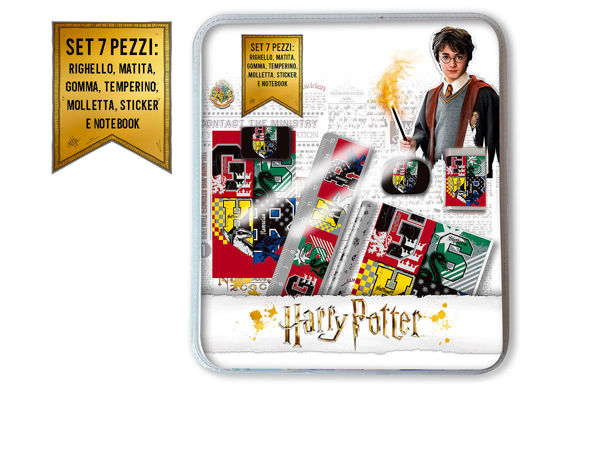 Set Scuola Harry Potter 7 pezzi