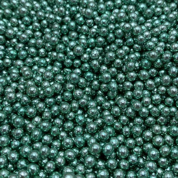 Happy Sprinkles Green Metalllic Pearls 90 grammi