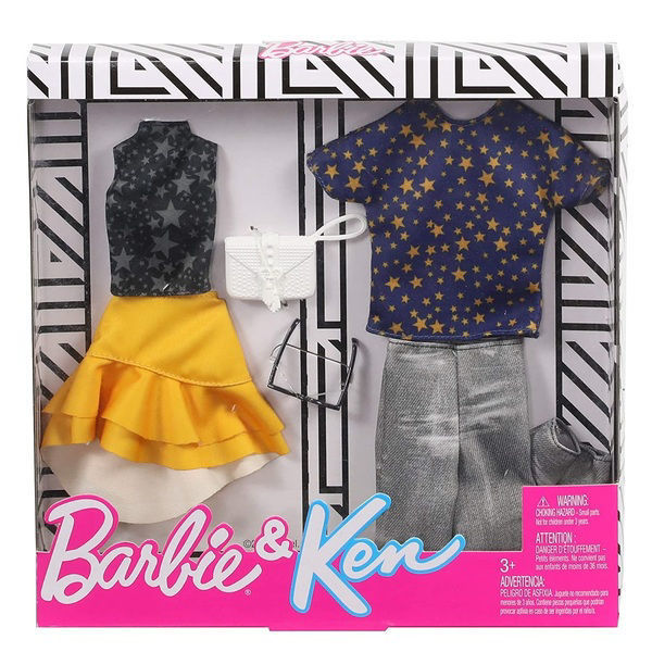 Barbie 2 Abiti Barbie e Ken