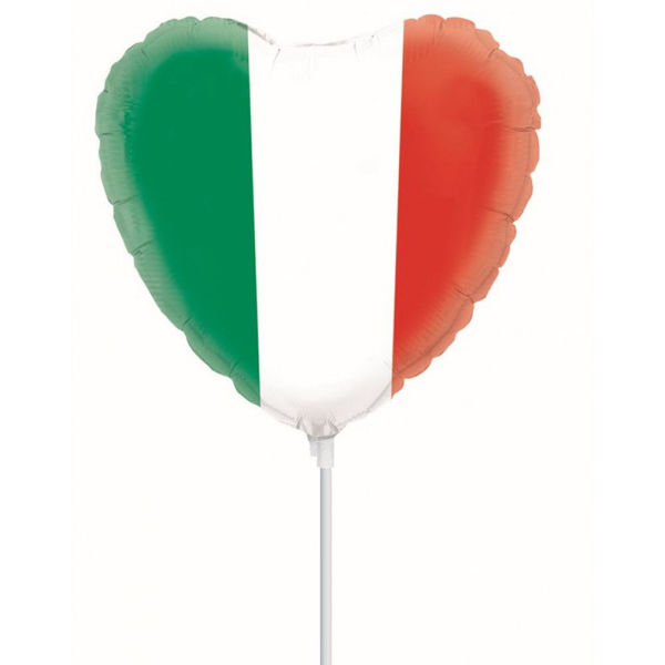 Palloncino mini shape tricolore Italia