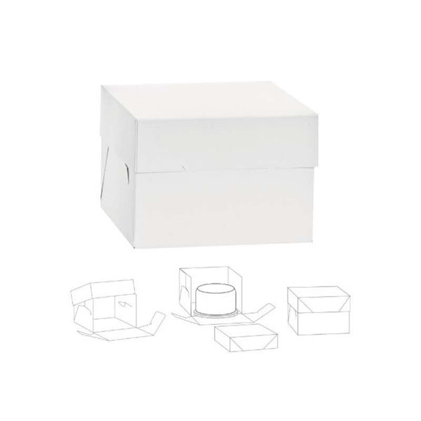 Box per dolci 30,5x30,5x25 cm Decora