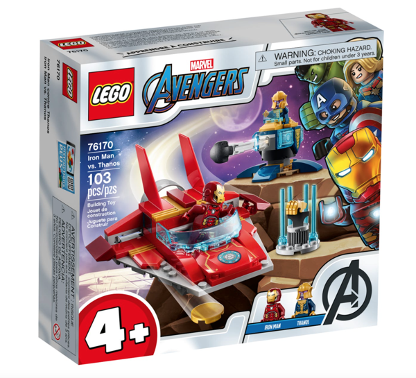 Lego Avengers Iron Man vs Thanos