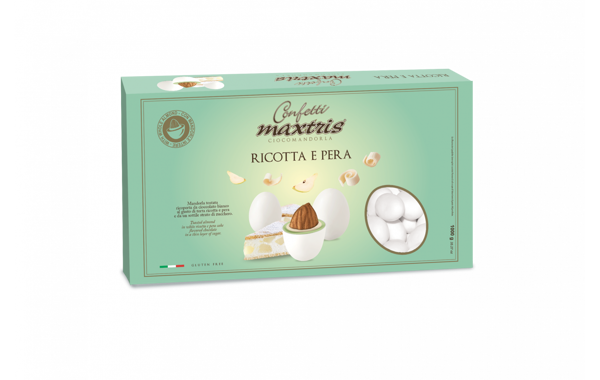 Confetti Maxtris Tenerezze al Cioccolato Ricotta e Pera 1 Kg